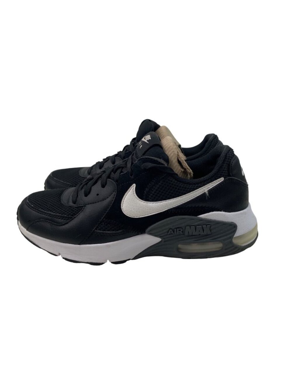 Nike Air Max Excee Womens Size 8.5 Running Shoes Black White CD5432-003